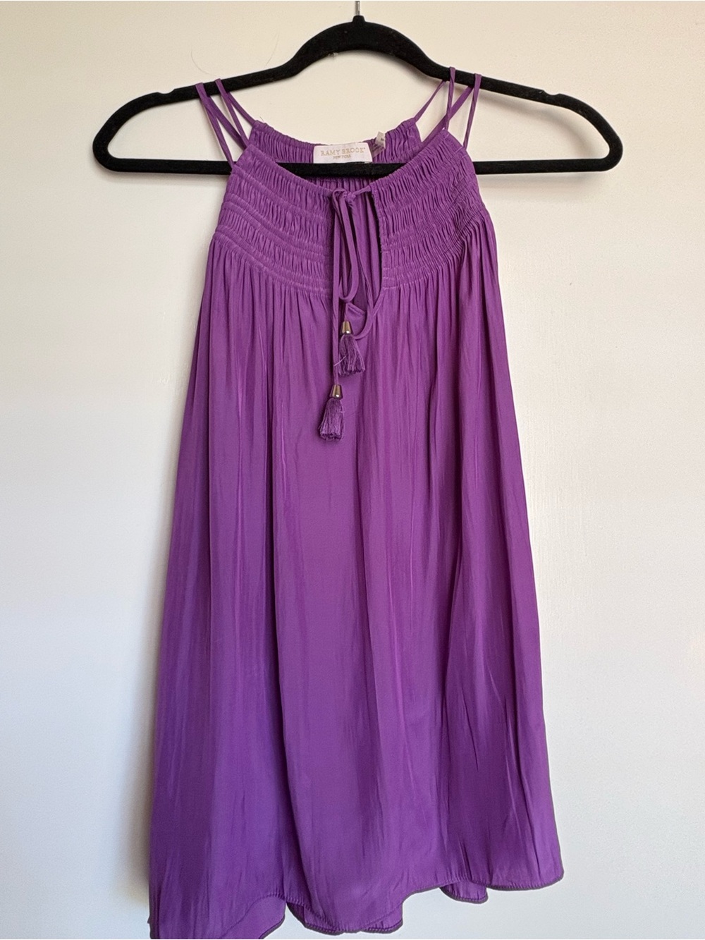 Ramy Brook Marissa Top – Orchid Purple – Size L – NWT